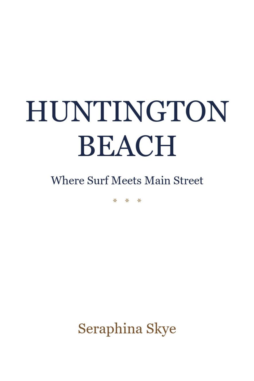 Huntington Beach, California sample page