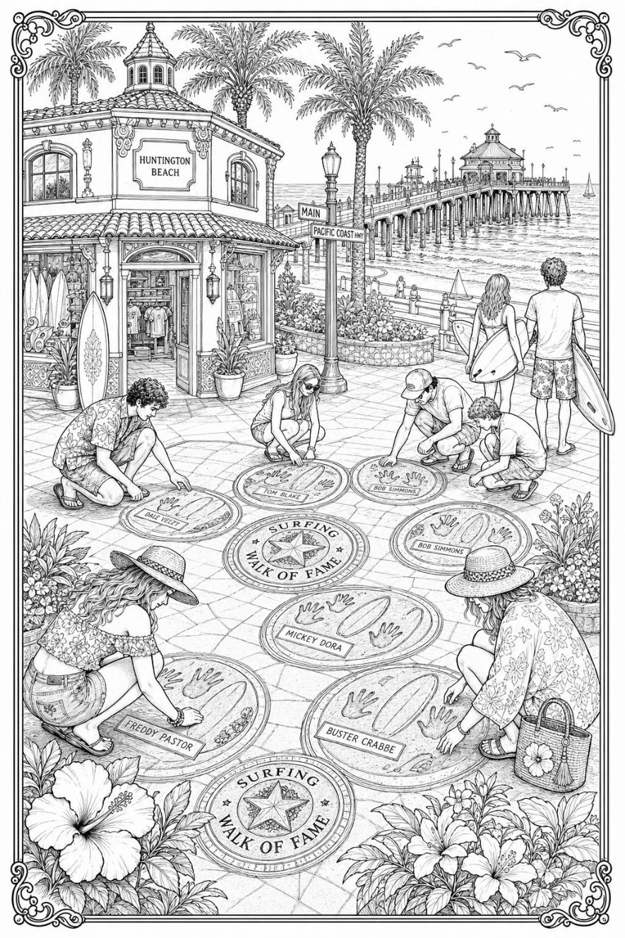 Huntington Beach, California sample page
