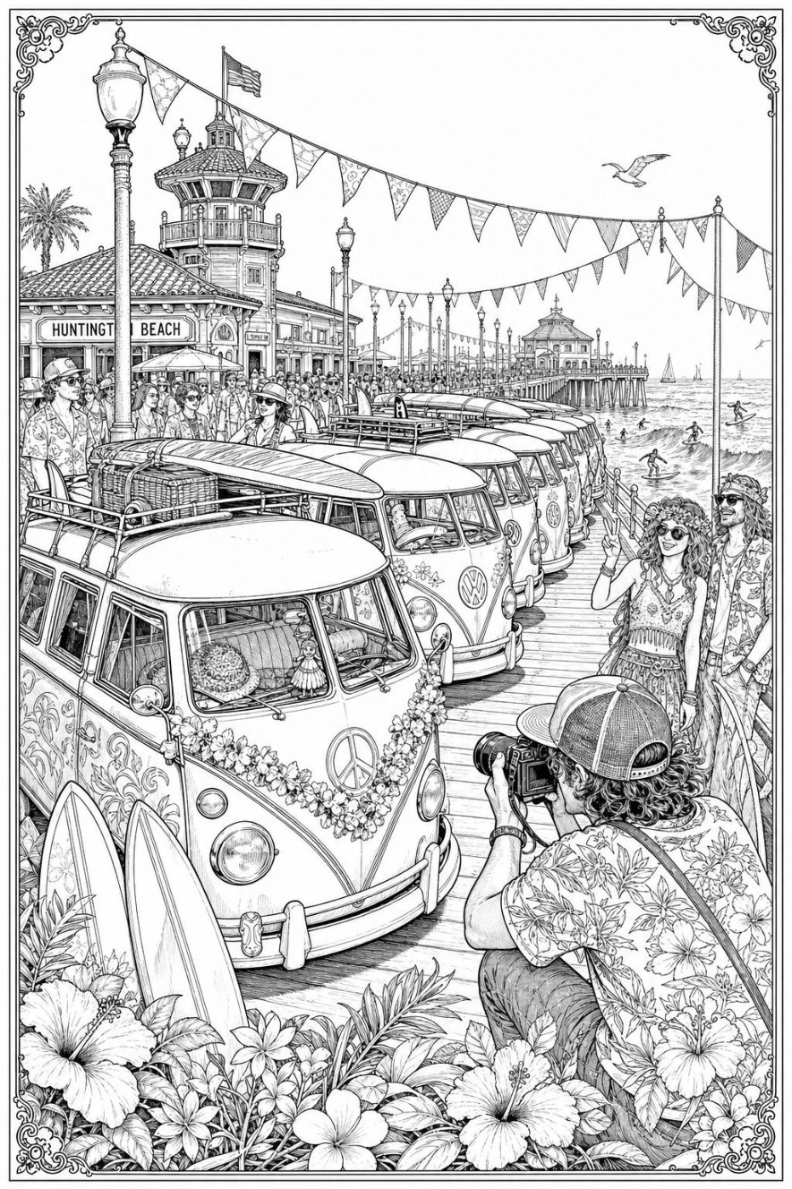 Huntington Beach, California sample page