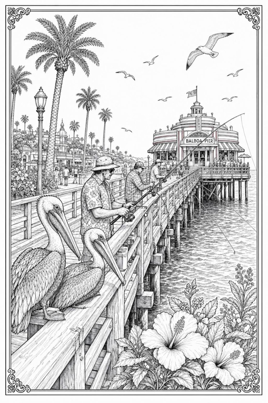 Newport Beach, California sample page
