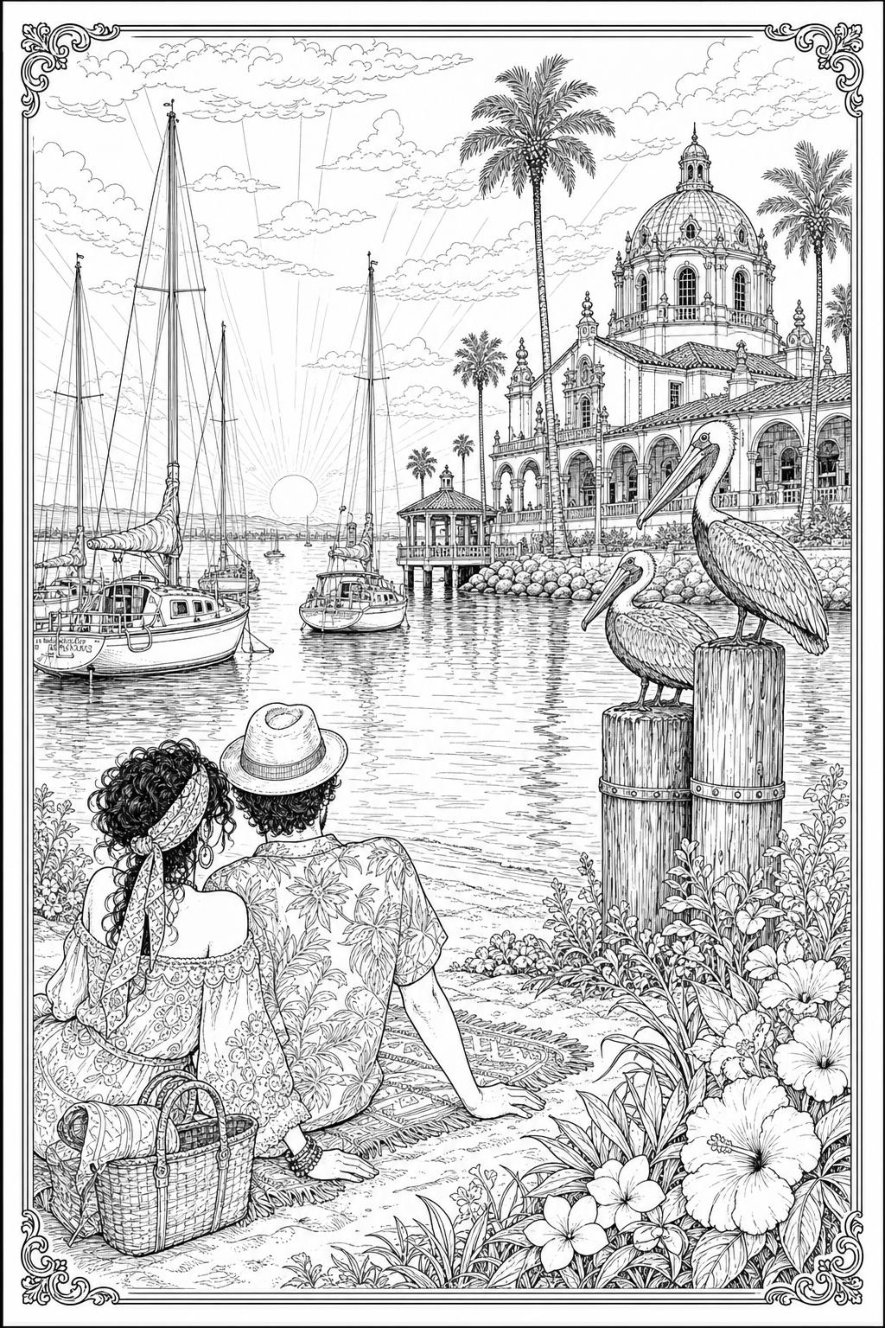 Newport Beach, California sample page