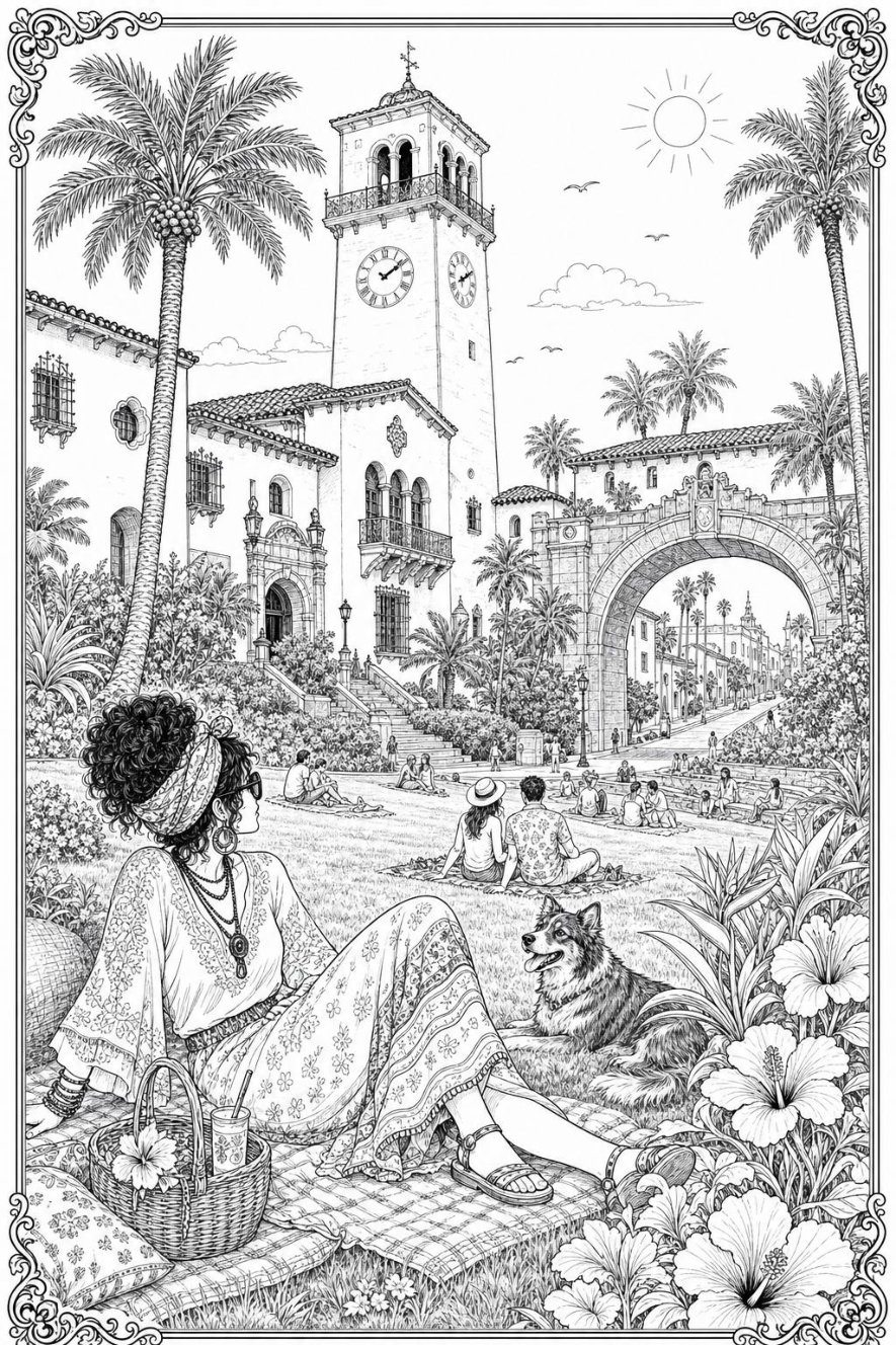 Santa Barbara, California sample page