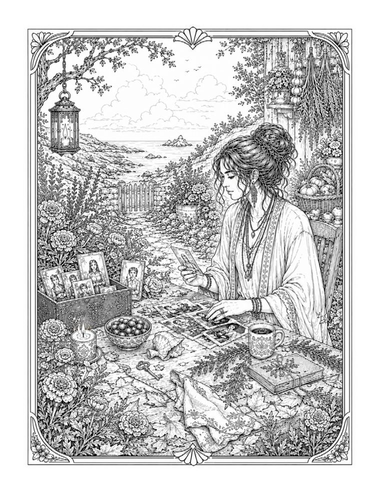 THORNED SISTERS: Dirt & Bone sample page