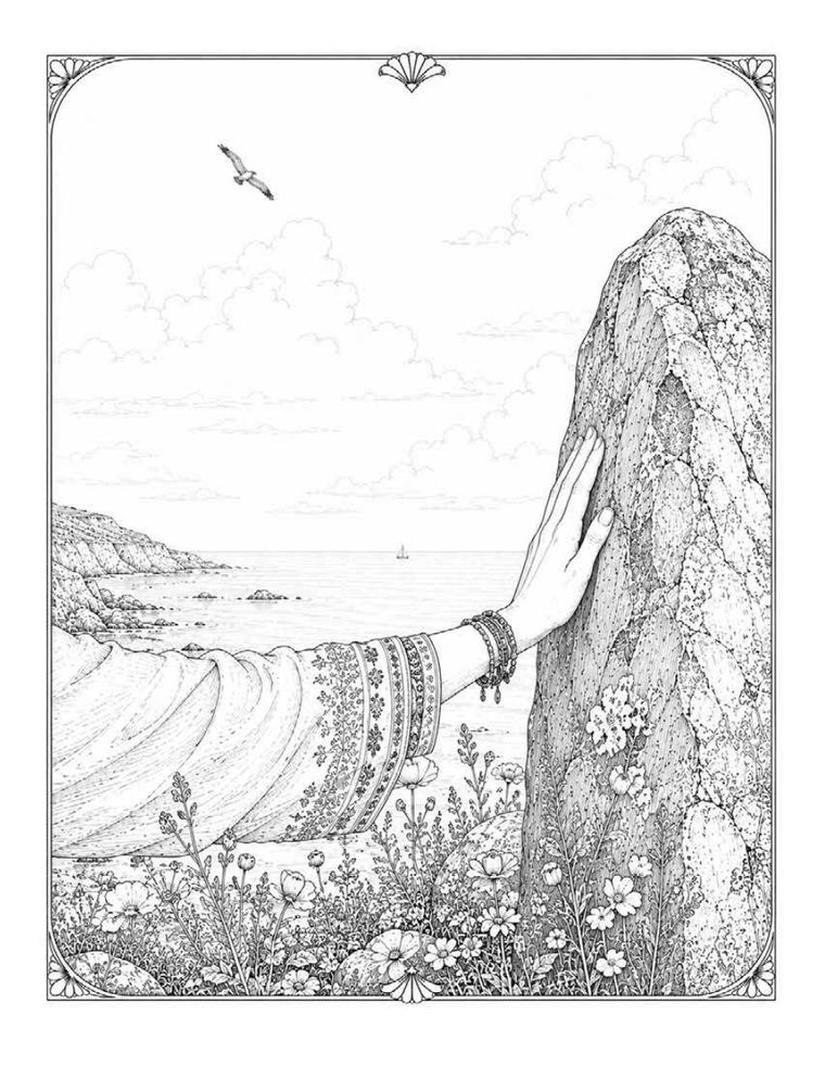THORNED SISTERS: Dirt & Bone sample page