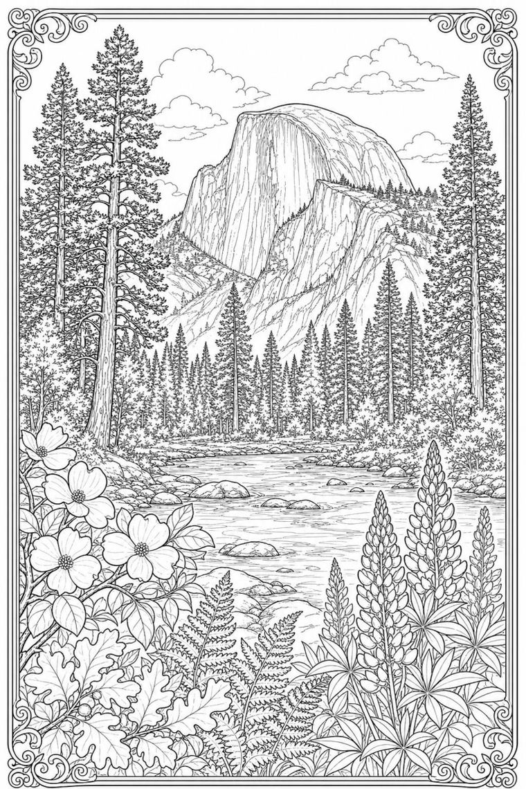 Yosemite, California sample page